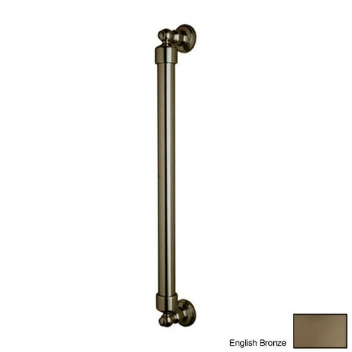 18in Decorative Grab Bar in English Bronze