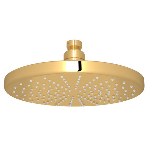 Rohl 1075/8IB 8-in Rain Showerhead, Italian Brass