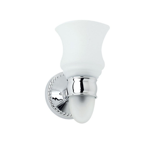 1581N/PC 5.25in Wide Reversible Wall Sconce in Polished Chrome