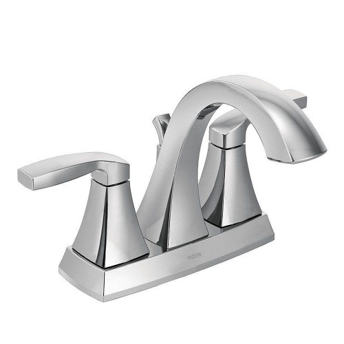 6901 Double Handle Centerset Bathroom Faucet in Chrome