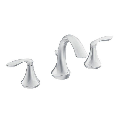 T6420 Double Handle Widespread Bathroom Faucet in Chrome