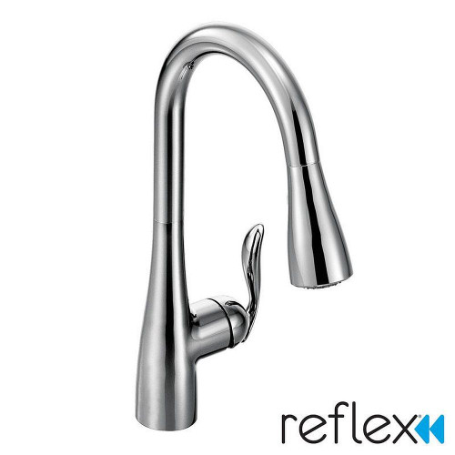 7594C Single Handle Pulldown Kitchen Faucet in Chrome