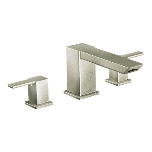 TS903BN Deck Mounted Tub Filler in Brushed Nickel