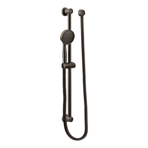 3668EPORB Single Function Hand Shower Package with Hose and Slide Bar in Oil Rubbed Bronze