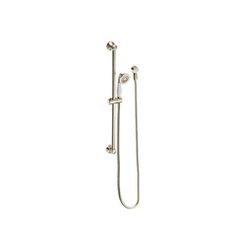 Single Function Hand Shower Package with Hose and Vacuum Breaker in Nickel