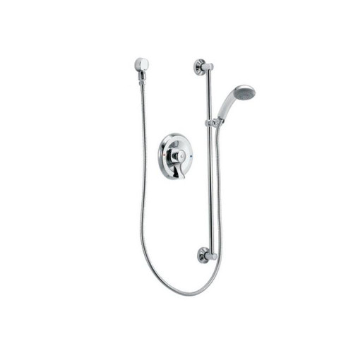 Shower Trim Package with 2.5 GPM Single Function Hand Shower Less Rough-In Valve in Chrome Shower Trim Package with 2.5 GPM Single Function Hand Shower Less Rough-In Valve in Chrome