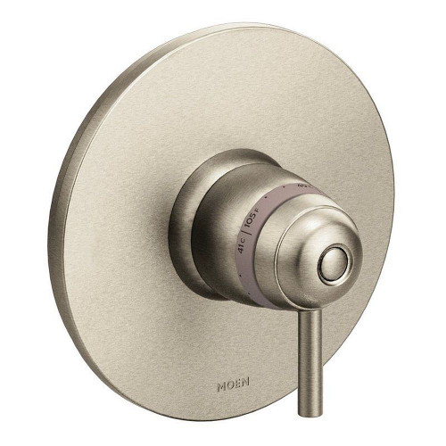 Single Handle ExactTemp Thermostatic Valve Trim (Less Valve) in Brushed Nickel