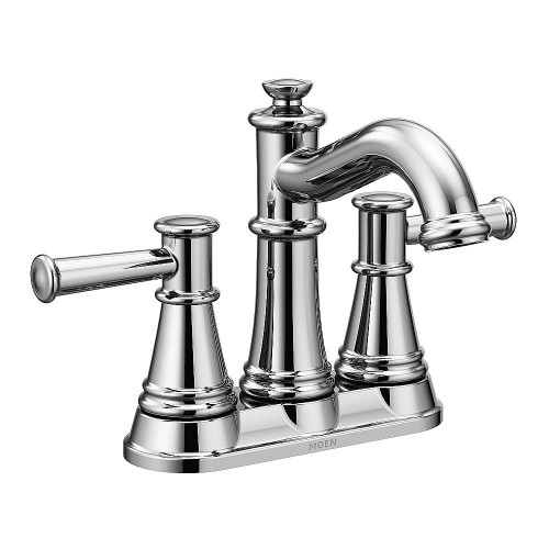 6401 Chrome Two-Handle Bathroom Faucet