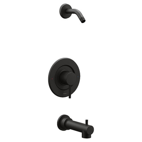 Matte Black Posi-Temp(R) Tub/Shower