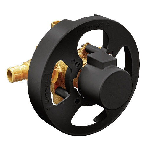 Posi-Temp 1/2" Cold Expansion PEX Connection Pressure Balancing Valve with Pre-Installed Flush Plug