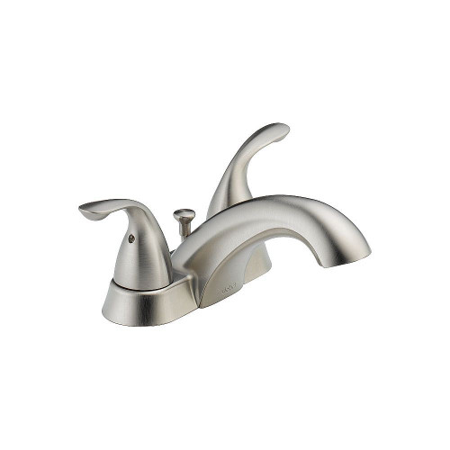 2523LF-SSMPU Two Handle Centerset Lavatory Faucet - Metal Pop-Up in Brilliance Stainless