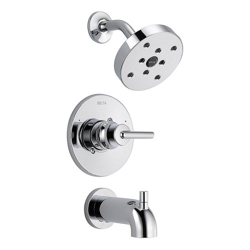 T14459 Trinsic Bath and Shower Trim with H2Okinetic and Monitor Technologies in Polished Chrome T14459 Trinsic Bath and Shower Trim with H2Okinetic and Monitor Technologies in Polished Chrome