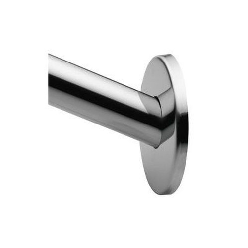 Curved Shower Rod in Polished Stainless Steel