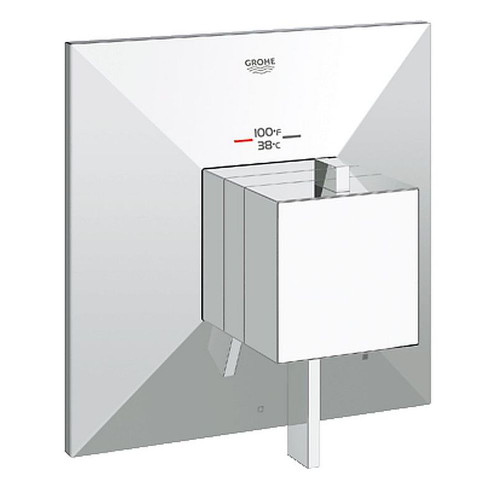 Grohe 19793000 Allure Brilliant Single Function Thermostatic Trim with Control Module in Chrome