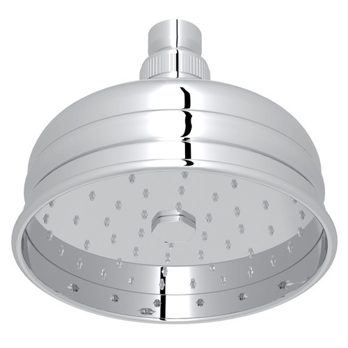 5" Bordano Rain Anti-Cal Showerhead in Polished Chrome