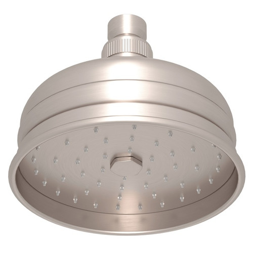 5" Bordano Rain Anti-Cal Showerhead in Satin Nickel