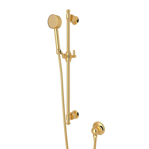 Single-Function Handshower Set in Italian Brass