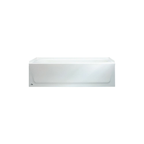 ALOHA AFR (ABOVE FLOOR ROUGH) Raised Outlet Slip-Resistant Bottom Bath with Left Hand Drain, in White ALOHA AFR (ABOVE FLOOR ROUGH) Raised Outlet Slip-Resistant Bottom Bath with Left Hand Drain, in White