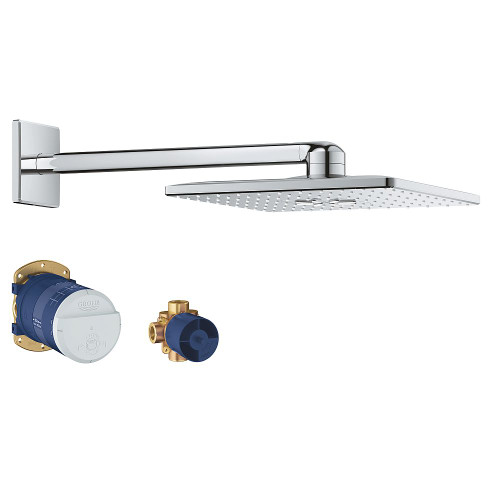 26504000 Rainshower 310 2-Sprays SmartActive Cube Shower Head Set in StarLight Chrome