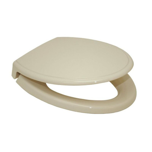 SS154#03 Elongated Closed-Front Toilet Seat and Lid in Bone