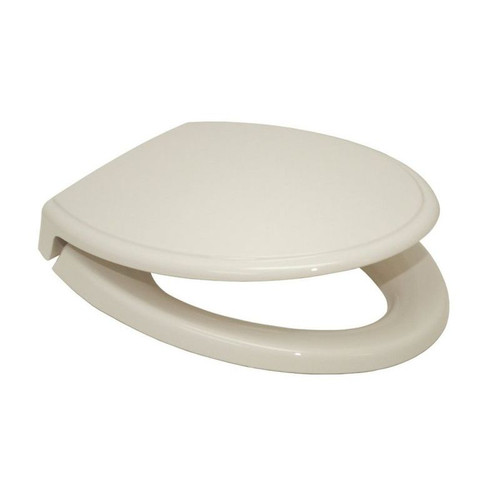 SS154#12 Elongated Closed-Front Toilet Seat and Lid in Sedona Beige