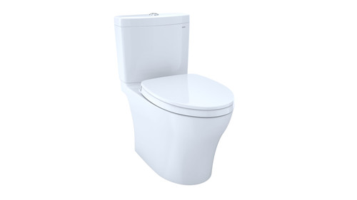 Toto CST446CEMG#01 Aquia IV Elongated Tornado 0.8, 1.28-GPF 2 Piece Toilet, Less Seat Toto CST446CEMG#01 Aquia IV Elongated Tornado 0.8, 1.28-GPF 2 Piece Toilet, Less Seat