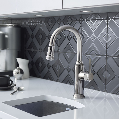 Pull Down Bar Faucet 1.5 gpm in Chrome