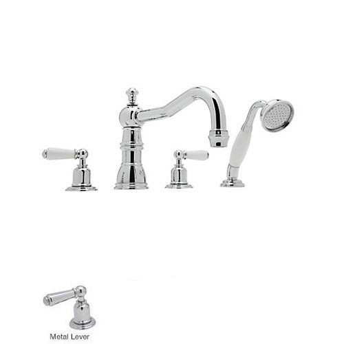 U.3745L-APC Roman Tub Faucet in Polished Chrome
