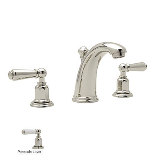 U.3760L-PN-2 Widespread Bathroom Faucet in Polished Nickel