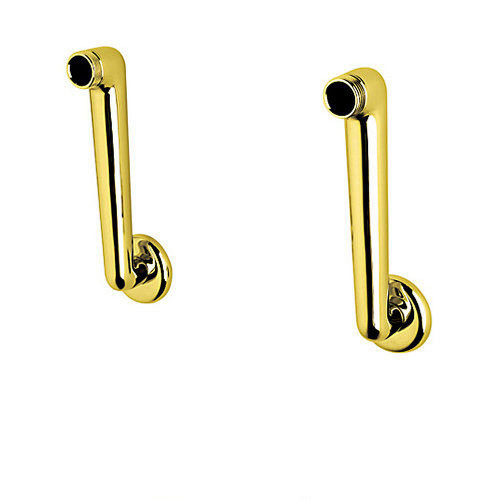 Set of Wall Eccentric Unions in Inca Brass