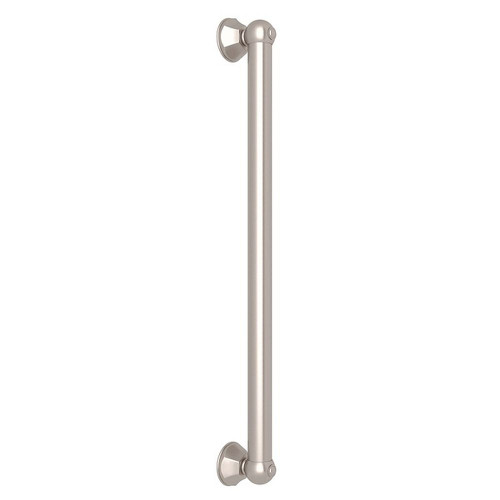 24-in Palladian Decorative Grab Bar in Satin Nickel
