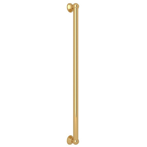 36-in Palladian Decorative Grab Bar in Italian Brass