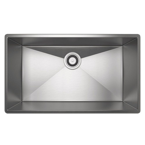 RSS2716SB Single Bowl Kitchen Sink in Brushed Stainless Steel