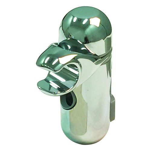 Shower Sliding Bracket with Handshower Holder Hook in Polished Chrome