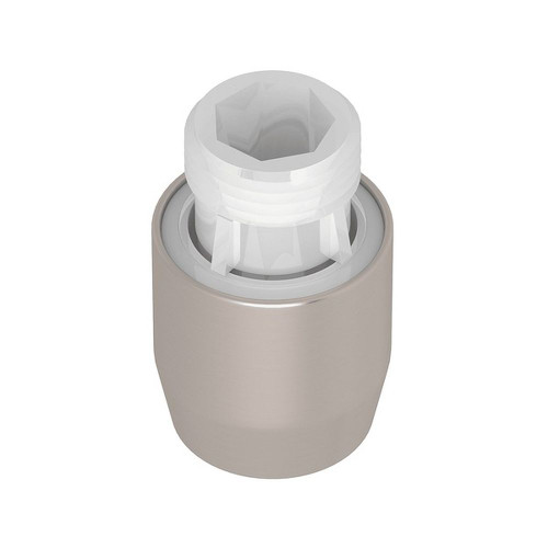 Finished Vacuum Breaker in Satin Nickel