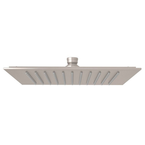 9-1/2" Slim Ultra Thin Square Rain Showerhead in Satin Nickel