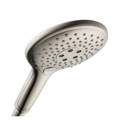 Hansgrohe 28588821 Raindance Select S Multi-Function Hand Shower with QuickClean and AirPower Technologies in Brushed Nickel Hansgrohe 28588821 Raindance Select S Multi-Function Hand Shower with QuickClean and AirPower Technologies in Brushed Nickel