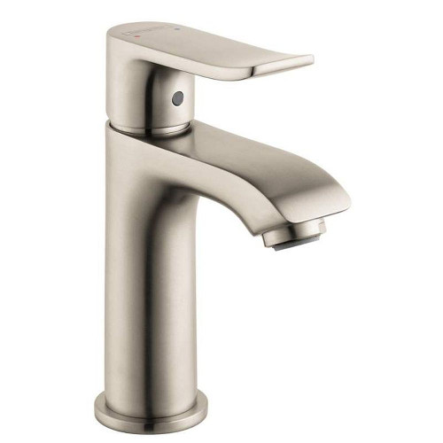 Hansgrohe 31088821 Metris Bathroom Faucet Single Hole Faucet with Lever Handle in Brushed Nickel Hansgrohe 31088821 Metris Bathroom Faucet Single Hole Faucet with Lever Handle in Brushed Nickel