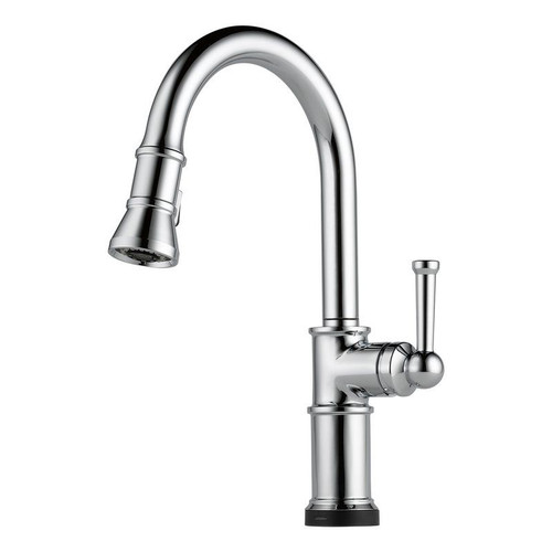 64025LF-PC Deck Mounted Kitchen Faucet in Polished Chrome