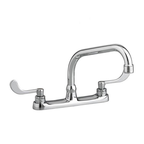 American Standard 6408.170.002 Kitchen Faucet with Longer Lever Handles and Deck Plate in Chrome American Standard 6408.170.002 Kitchen Faucet with Longer Lever Handles and Deck Plate in Chrome