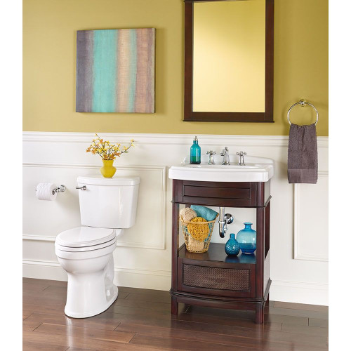 American Standard 213CA.104.020 Portsmouth 1.28 GPF 2-Piece Elongated Toilet With 12-In Rough-In