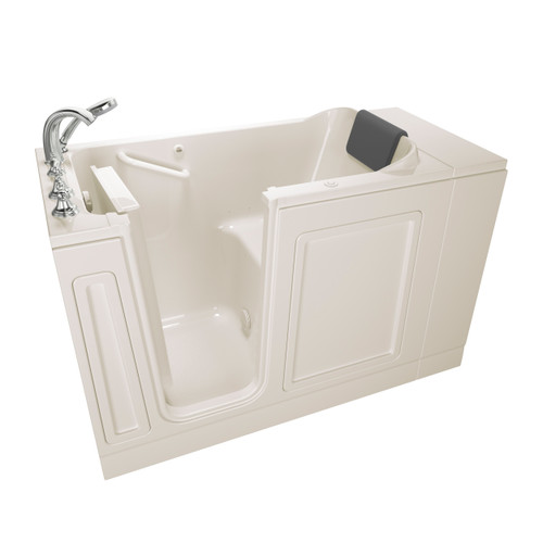 American Standard 2848.119.ALL 28-in. x 48-in. Walk-In Air Spa Bathtub with Left-Hand Drain and Tub Faucet in Linen American Standard 2848.119.ALL 28-in. x 48-in. Walk-In Air Spa Bathtub with Left-Hand Drain and Tub Faucet in Linen