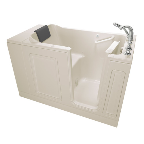 30-in. x 51-in. Walk-In Air Spa Bathtub with Right-Hand Drain and Tub Faucet in Linen 30-in. x 51-in. Walk-In Air Spa Bathtub with Right-Hand Drain and Tub Faucet in Linen
