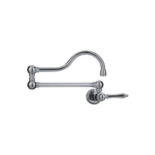 Pot Filler Faucet in Satin Nickel