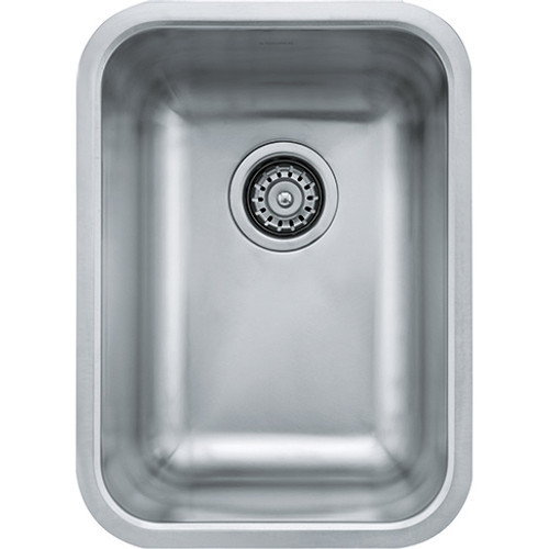 Stainless Steel 18-3/4in x 13-3/4in Single Basin Undermount 18-Gauge Stainless Kitchen Sink Stainless Steel 18-3/4in x 13-3/4in Single Basin Undermount 18-Gauge Stainless Kitchen Sink