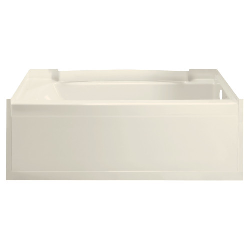 71151120-LNR-96 60-in L x 32-in W Rectangular Alcove Bathtub with Right-Hand Drain in Biscuit