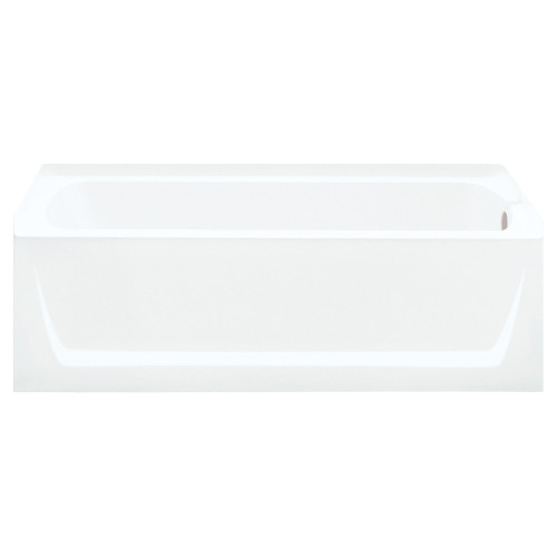 60-in x 32-in Bathtub, Walls and Door Kit, in White/Nickel with Clear Glass