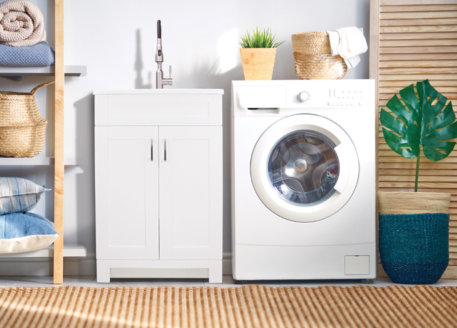 Accompany Your Fresh Summer Fits with a New Laundry Cabinet or Utility Sink!  - Bath One