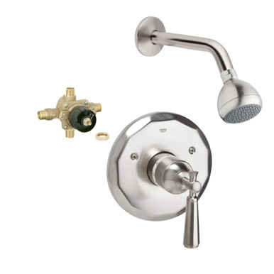 Brushed Nickel Grohe K25080-18733-EN0 Bridgeford Roman Tub Filler Deck Mount Kit Brushed Nickel Grohe K25080-18733-EN0 Bridgeford Roman Tub Filler Deck Mount Kit