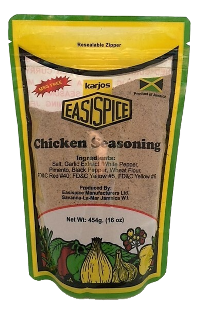 Easi Spice Chicken Seasoning 16oz (454g) bag